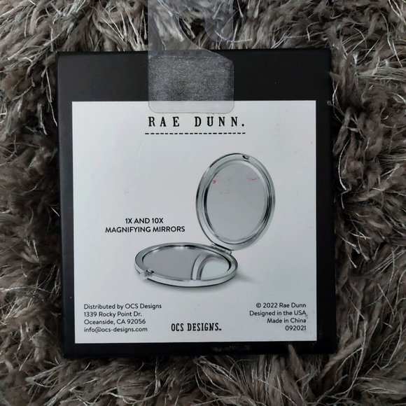 NEW Rae Dunn Compact Mirror - Picture 2 of 3